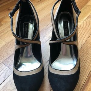 White House Black Market suede pumps 6.5M